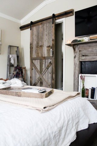 Farmhouse-Style Sliding Barn Door